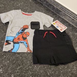 Marvel Spiderman outfit 12 months